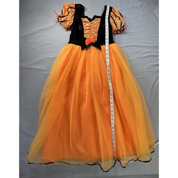 Witch‎ Halloween Costume From Target Girls Medium 8-10 Dress and Hat - Picture 8 of 8